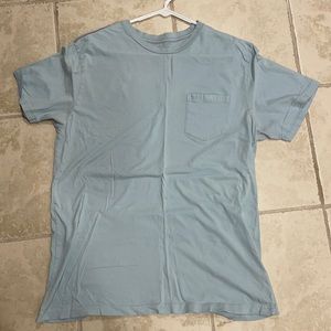 Me s blue rvca shirt